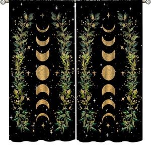 Witchy curtains boho (pair)